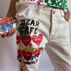 Vivienne Westwood ANGLOMANIA RARE VINTAGE Harry Jeans AW18 SIZE 32 NWT UNISEX